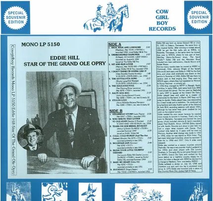 Eddie Hill - Star Of The Grand Ole Opry