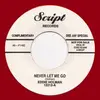 7inch Vinyl Single - Eddie Holman , The Lamplighters - Never Let Me Go / Roll On - Red Clear Vinyl