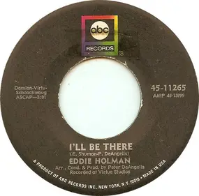 Eddie Holman - I'll Be There