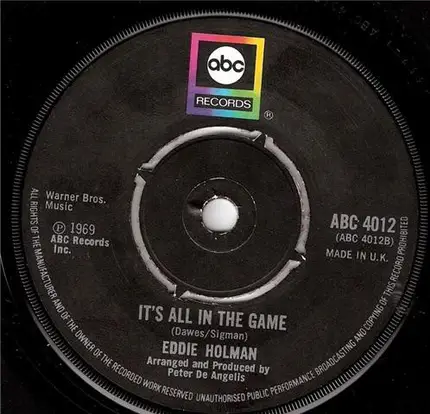 Eddie Holman - (Hey There) Lonely Girl