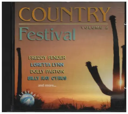Eddie Jones, Freddy Fender a.o. - Country Festival Vol. 2