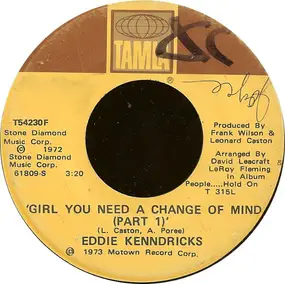 Eddie Kendricks - Girl You Need A Change Of Mind