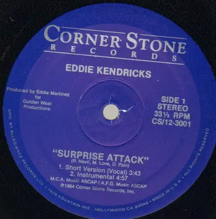 Eddie Kendricks - Surprise Attack