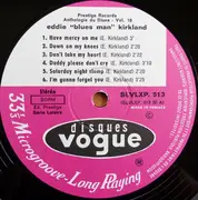 LP - Eddie Kirkland - Anthologie Du Blues Vol.10