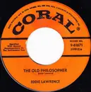 7inch Vinyl Single - Eddie Lawrence - The Old Philosopher / King Arthur's Mines
