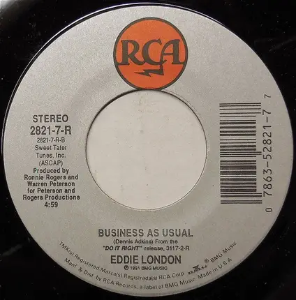 Eddie London - If We Can't Do It Right