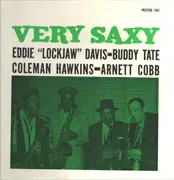 LP - Eddie 'Lockjaw' Davis - Buddy Tate - Coleman Hawkins - Arnett Cobb - Very Saxy - +Insert
