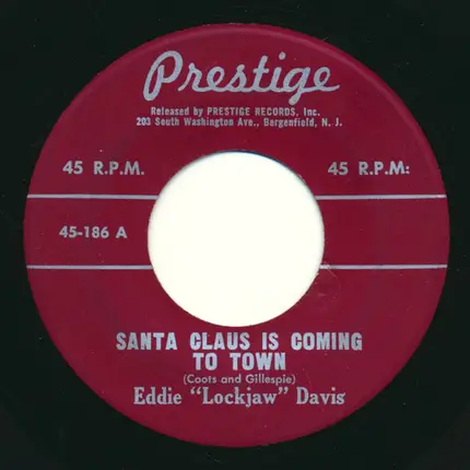 Eddie 'Lockjaw' Davis - Santa Claus Is Coming To Town / Christmas Song