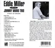 CD - Eddie Miller With Johnny Varro Trio - Street Of Dreams