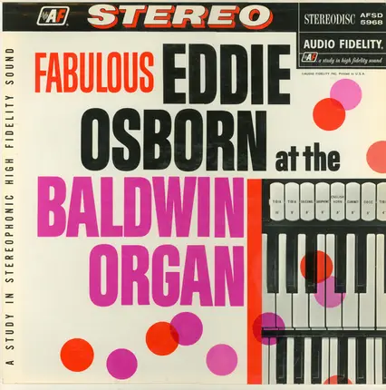 Eddie Osborn - At The Baldwin Organ