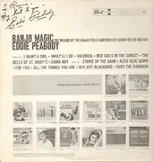 LP - Eddie Peabody - Banjo Magic - Signed by Artist