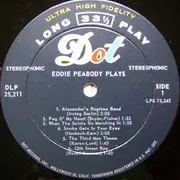 LP - Eddie Peabody - Eddie Peabody Plays