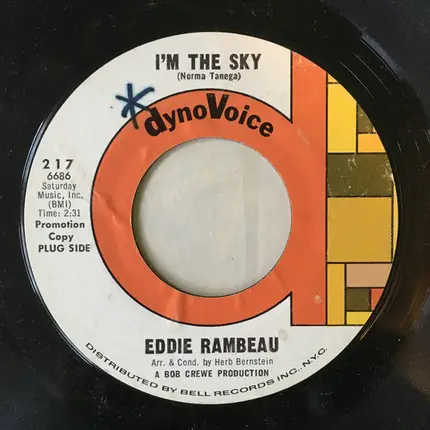 Eddie Rambeau - I'm The Sky / I Just Need Your Love