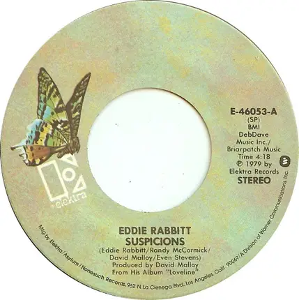 Eddie Rabbitt - Suspicions