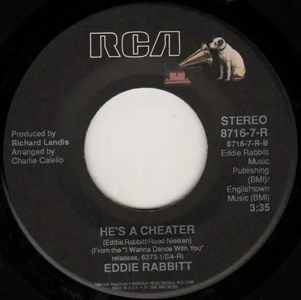 Eddie Rabbitt - We Must Be Doin' Somethin' Right / He's A Cheater