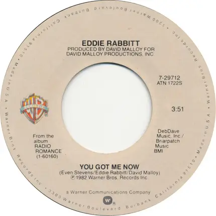 Eddie Rabbitt - You Can't Run From Love