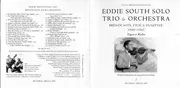 CD - Eddie South - Eddie South Solo Trio & Orchestra - Broadcasts, Film & Fugitive - 1940-1947