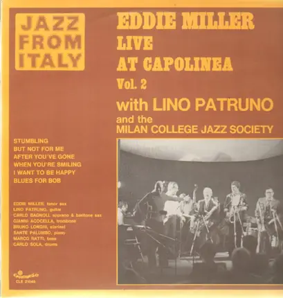 Eddie Miller - Live at Capolinea Vol. 2