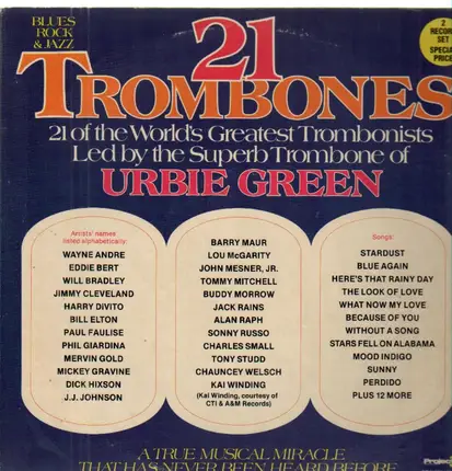 Eddie Bert, Jimmy Cleveland a.o. - 21 Trombones