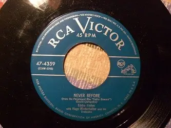 Eddie Fisher With Hugo Winterhalter Orchestra - Any Time