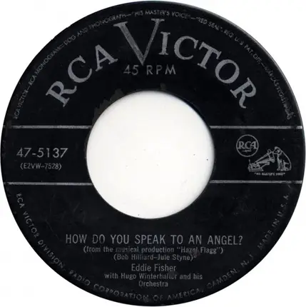 Eddie Fisher With Hugo Winterhalter Orchestra - Downhearted