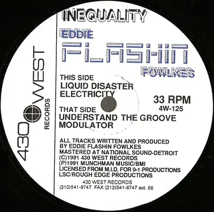 Eddie Flashin Fowlkes - Inequality