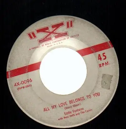 Eddie Fontaine - Rock Love / All My Love Belongs To You