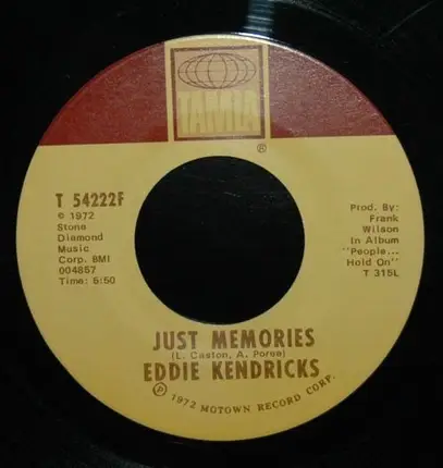 Eddie Kendricks - If You Let Me / Just Memories