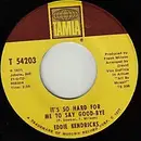 7'' - Eddie Kendricks - It's So Hard For Me To Say Good-Bye / This Use To Be The Home Of Johnnie Mae