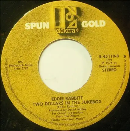 Eddie Rabbitt - Drivin' My Life Away / Two Dollars In The Jukebox