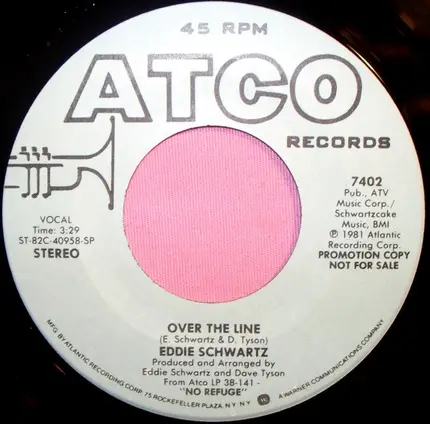 Eddie Schwartz - Over The Line