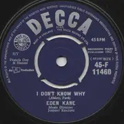 7inch Vinyl Single - Eden Kane - I Don't Know Why / Music For Strings