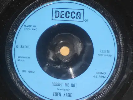 Eden Kane - Well I Ask You / Forget Me Not