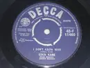 7'' - Eden Kane - I Don't Know Why / Music For Strings