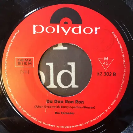 Edgar & The Breathless , Die Tornados - Komm, Gib Mir Deine Hand (I Want To Hold Your Hand) / Da Doo Ron Ron