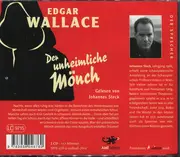 Double CD - Edgar Wallace Gelesen Von Johannes Steck - Der Unheimliche Mönch