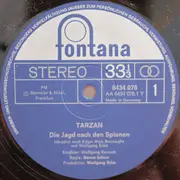 LP - Edgar Rice Burroughs - Tarzan - Die Jagd Nach Den Spionen