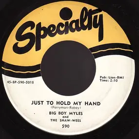 Edgar 'Big Boy' Myles And The Sha-Weez - Hickory Dickory Dock / Just To Hold My Hand