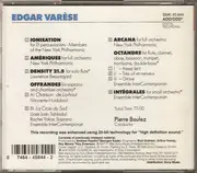 CD - Edgard Varèse - Pierre Boulez , New York Philharmonic , Ensemble Intercontemporain - Arcana • Amériques • Ionisation • Offrandes • Density 21.5 • Octandre • Intégrales