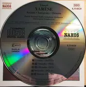 CD - Varèse - Arcana ● Intégrales ● Déserts