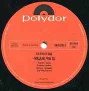 LP - Edi Finger - Live Fussball WM 78