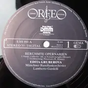 LP - Edita Gruberova - Berühmte Opernarien • Famous Opera Arias • Airs D'opéra Célèbres