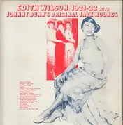 LP - Edith Wilson With Johnny Dunn's Original Jazz Hounds - Edith Wilson / 1921-22 - Gatefold
