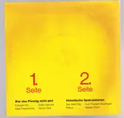 7inch Vinyl Single - Edith Hancke , Henry Vahl , Kurt Pratsch-Kaufmann , Beppo Brem - Von Moneten Und Majestäten