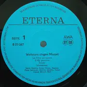 LP - Edith MAthis , Edda Moser , Arleen Auger , Reri Grist , Birgit Nilsson , Peter Schreier , Nicolai G - Weltstars Singen Mozart - Blue Labels