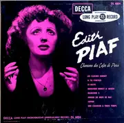 10'' - Edith Piaf - Chansons Des Cafés De Paris