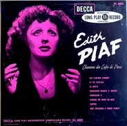 Edith Piaf - Chansons Des Cafés De Paris