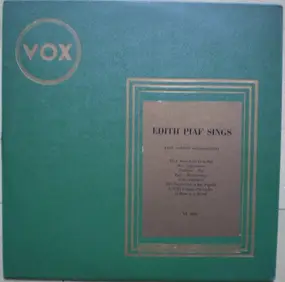 Edith Piaf - Edith Piaf Sings