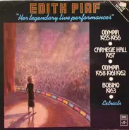 Edith Piaf - Her Legendary Live Performances
