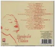 CD - Edith Piaf / Luis Mariano / Tino Rossi a.o. - Legendes d'or de la Chanson CD 2